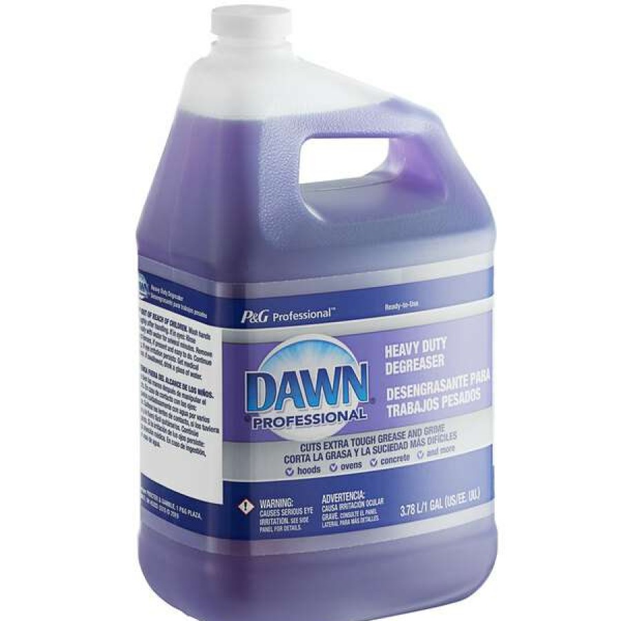 Cleaning Chemicals * | Dawn Professional Dawn Professional 75326 1 Gallon / 128 Oz. Heavy-Duty Degreaser Ready-To-Use 3/Case