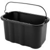 Cleaning Tools & Supplies * | Rubbermaid Fg9T8200Bla 10 Qt. Black Heavy Duty Pail