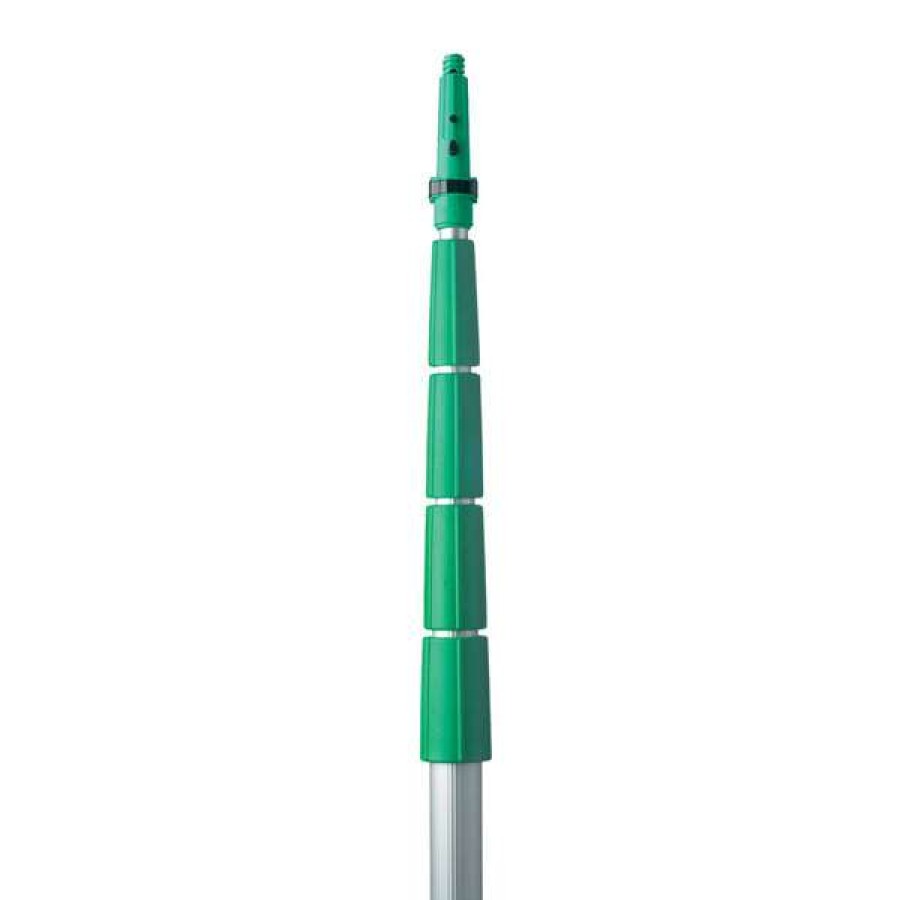 Cleaning Tools & Supplies * | Unger Unger Td550 Teleplus 3-Section Telescopic Pole With Ergotec Locking Cone 18