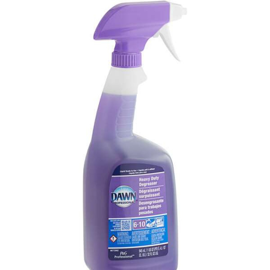 Cleaning Chemicals * | Dawn Professional Dawn Professional 04854 32 Oz. Heavy-Duty Degreaser With Foil Seal 6/Case