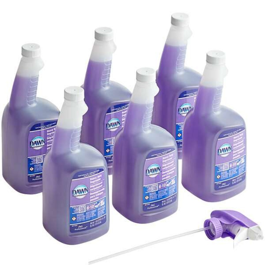 Cleaning Chemicals * | Dawn Professional Dawn Professional 04854 32 Oz. Heavy-Duty Degreaser With Foil Seal 6/Case