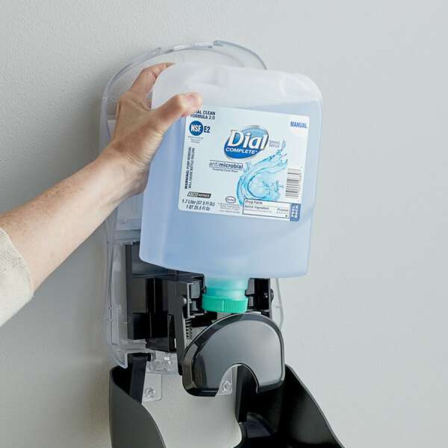 Hand Soap And Sanitizer * | Dial Dial Dia19690 Complete 1700 Universal Manual 1.7 Liter Spring Water Antibacterial Foaming Hand Soap Refill