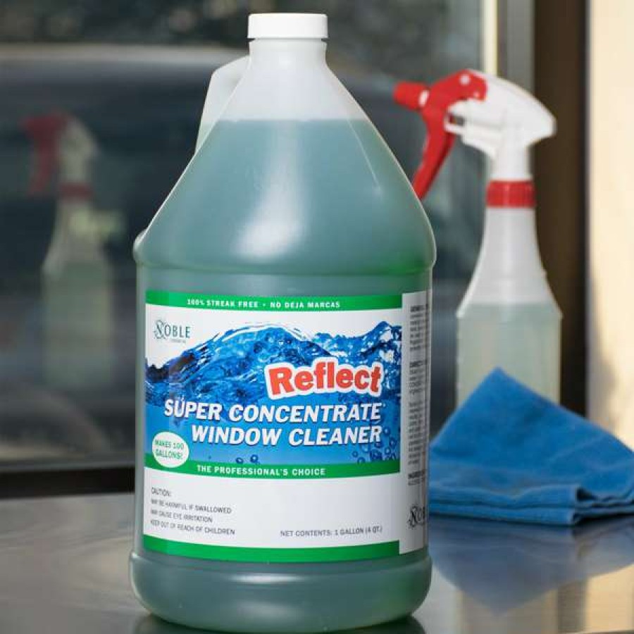 Cleaning Chemicals * | Noble Chemical 1 Gallon / 128 Oz. Reflect Super Concentrate Window Cleaner