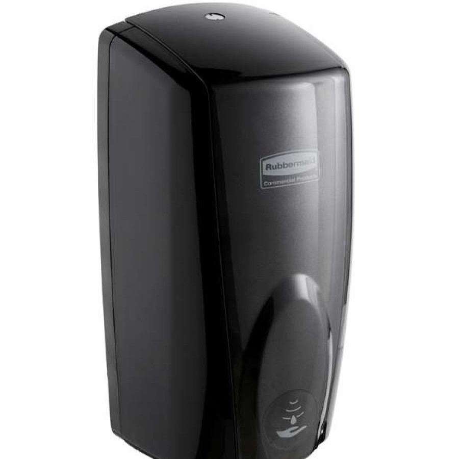 Hand Soap And Sanitizer * | Rubbermaid Fg750127 Autofoam 1100 Ml Black / Black Pearl Automatic Hands-Free Soap Dispenser