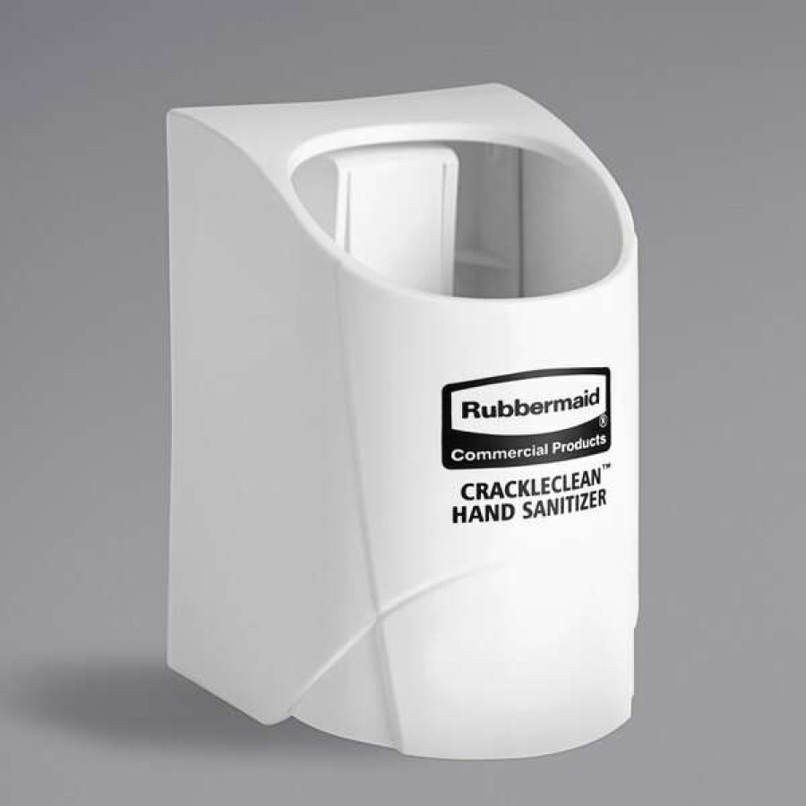 Hand Soap And Sanitizer * | Rubbermaid Crackleclean 2158425 7.1 Oz. White Sanitizer Dispenser