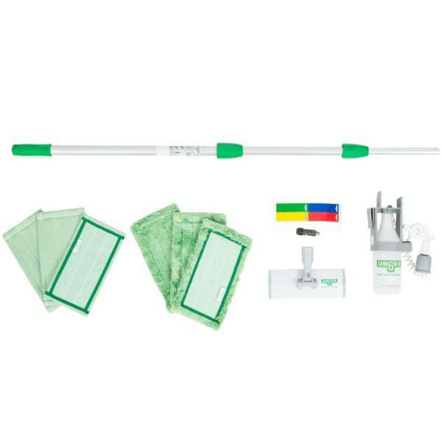 Cleaning Tools & Supplies * | Unger Unger Ck053 10-Piece Indoor Window Cleaning Kit