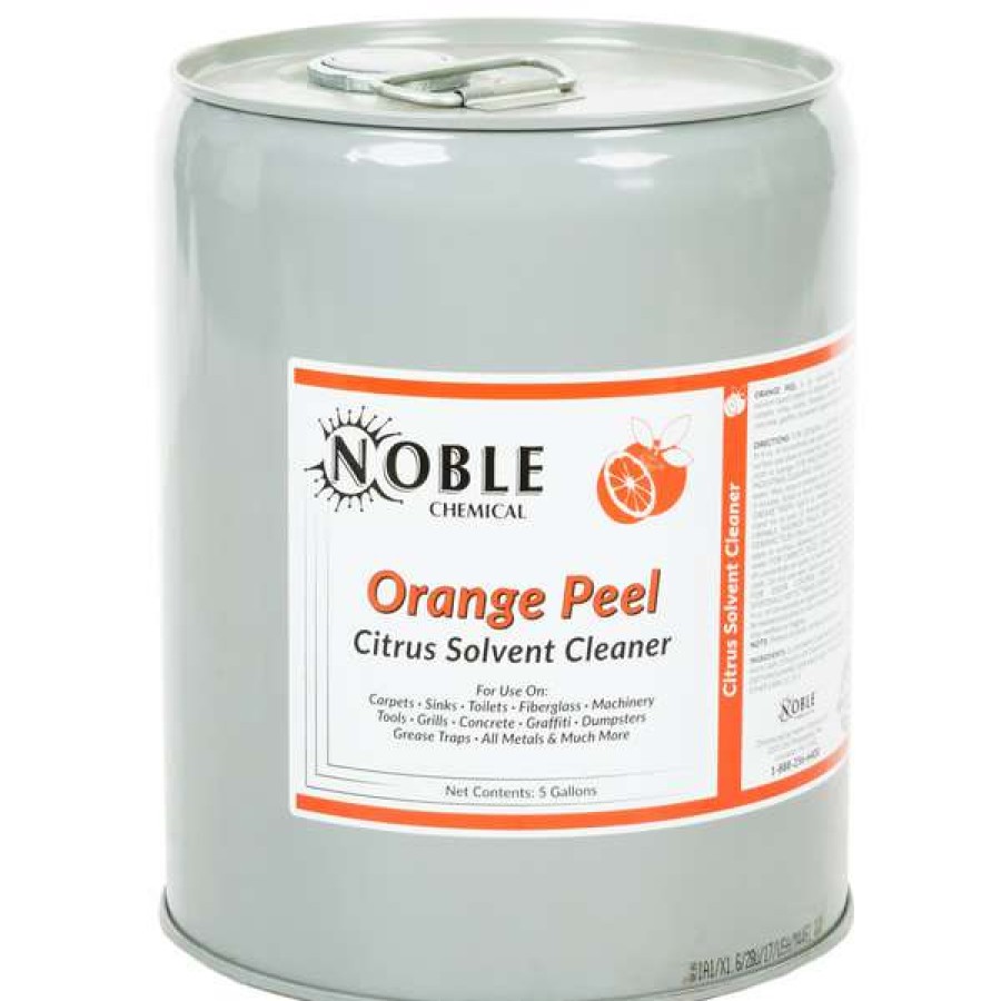 Cleaning Chemicals * | Noble Chemical 5 Gallon / 640 Oz. Orange Peel Citrus Solvent Cleaner