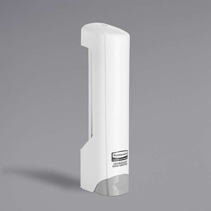 Hand Soap And Sanitizer * | Rubbermaid Crackleclean 2158424 15.8 Oz. White Sanitizer Dispenser